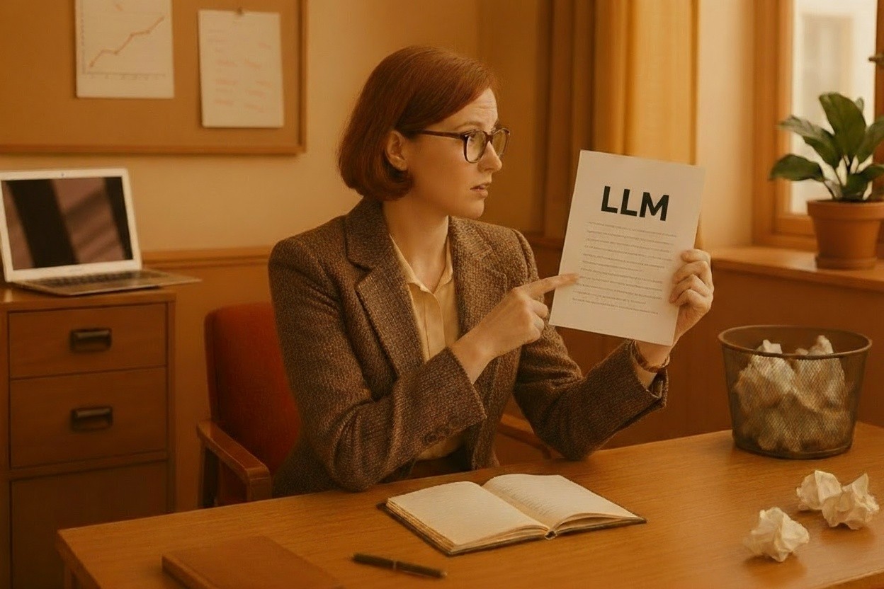 A marketing director asking about the LLM changes she should consider