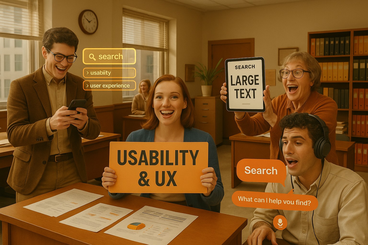 UX and search should be accessible for users and crawlers