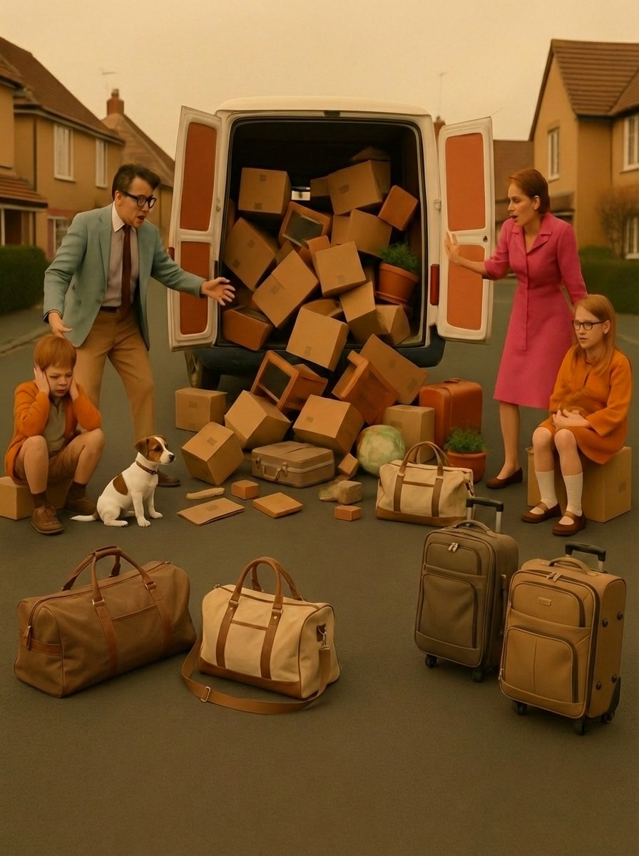A family moving house, a metaphor for a careful website migration